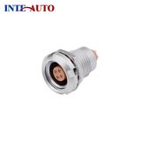 M9 Brass Metal High Performance Receptacle with 4 Solder Contacts