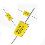 High Voltage High Current Metallized Polypropylene Film Capacitor Axial Type Cbb91