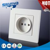 Non-Grounding One Gang 2 Pin Wall Socket/ABS Base/European Standard