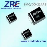 5A Schottky Barrier Rectifier Diode Ss52 Thru Ss520 SMC-Do/214ab Package