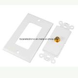 F Connector Wall Plate