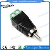 CCTV Male Solderless RCA Connector with Screw Terminal (RC100)