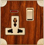 British Standard 13A Multi-Functional Switched Socket with Neon (N6)