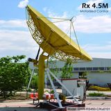 4.5m Rx Only Satellite Antenna (Motorized)