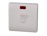 Bc White 20A 1 Gang Dp Switch with Lamp Indicator
