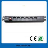 Denmark Plug Socket 6-Way PDU