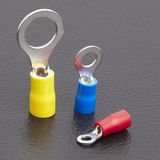 Insulated Ring Terminals (copper, RV1.25-5)