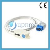 Nihon Kohden Bsm2350 Adult Finger Clip SpO2 Sensor, 14pin, 3m
