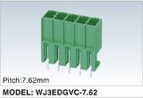 Copper Alloy Pluggabe/Plug-in Terminal Block Connector (WJ3EDGVC-7.62)