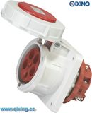 IP67 125A Flange Panel Mounted Socket for Industry (QX1461)