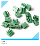 4-Way 4 Pin Screw Terminal Block Connector 2.54mm Pitch PCB Mount Dt