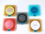 Rainbow Colorful Wireless Charging Pad Round Wireless Charger