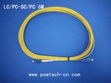 Fiber Optic/Optical Patch Cord LC/PC-SC/PC 6m 