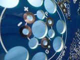 6 Oz PCB Board Manufacture 3.2mm Thick with Blue Mask