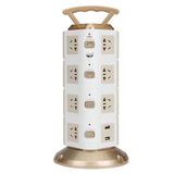 10A 250V International Multi Power Socket with USB Plug
