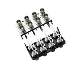 2 4 8 Port BNC Connectors Right Angle BNC 8 Pins Jack Socket Connector