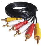 Audio Video Cable RCA Cable 3RCA to 3RCA for DVD Player