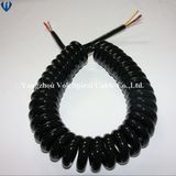 Trailer Truck ABS Ebs Electric Copper Wire Spiral Cable 7 Pin Electrical Cable 7 Way Trailer Cable