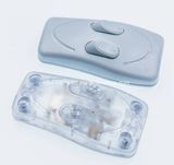 White dual 2 Switch Push Button Type on/off in Line Switch Household on off Button 328