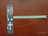 Moisture Proof Pet LED Membrane Switch Flexible with Clear Window, 250V DC