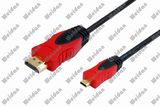 Dual Color Moulded Micro HDMI Cable (Type A to Type D)