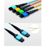 12 Cores / 24 Cores MTP/MPO Fiber Optic Patch Cord