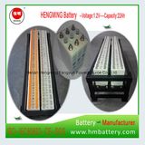 1.2V 22ah Ni-CD Alkaline Battery for UPS, Railway, Substation (110V22Ah)