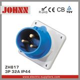 IP44 3p 32A Panel Mounted Industrial Plug