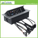 HDMI RJ45 VGA USB RCA Audio Pop up Media Socket