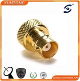 Golden Pin SMA Male to BNC Female Connector