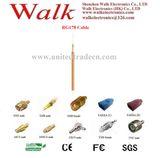 High Quality Rg178 Cable, Silver Plated Rg178 Coaxial Cable, Rg178 Cable, 50 Ohm, for SMA, U. FL Ipex, Fme Connector