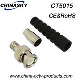 CCTV Male Crimp BNC Connector for Rg59 with Rubber Boot (CT5015)