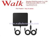 High Gain Flat HD TV Antenna, Amplified Digital Indoor Antenna, HDTV ATSC DVB ISDB Dtmb Antenna with Detachable Signal Amplifier