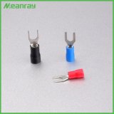 Spade Terminal Fork Sv Block Plastic Solder Sleeve Insulated Cord End Terminal Crimp Wire Connectors Insulating