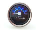 Motorcycle ATV Scooter 60mph and Kph Speedometer Odometer Gauge