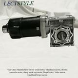 24V 35rpm Permanent Magnet DC Right Angle Gear Motor