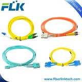 Sc/LC/FC/St/Mu/MTRJ/E2000 PC/Upc/APC Singlemode/Multimode Simplex/Duplex Jumper Fiber Optic Patch Cord