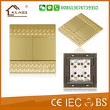 New Product Good Quality 2gang 3way Electric Switch 2016