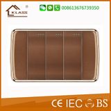 3 Gang Home Use Electrical Wall Switch