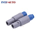 8 Pin Lemos Plastic 1p Plug Pag Prg Medical Probe Connector Single Positioned