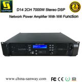 Dp14 Digital Professional Amplifier, DSP Audio Power Amplifier with WiFi