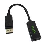 Dp to HDMI Displayport to HDMI Female Converter Cable 4k*2k