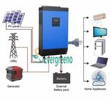 5kw Solar Inverter, Inveter for North America, Suitable for USA, Canada, Mexico Home Solar System, Grid Tie Solar Energy System