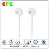 Round Type USB Connector with Magnetic Connector