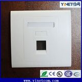 Wholesale Wallmount RJ45 Keystone Faceplate with Single / Double Ports