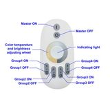 2.4G 4 Zone Touch Color Temperature RF LED Controller