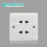 UK White Bakelite 16A 2 Pin Electrical Socket OEM