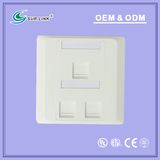 86 Type 3 Port Shutter Faceplate