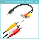DC Power Audio Video AV Extension Cable Rg59 for CCTV Security Camera