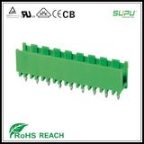 5.0/5.08mm Pitch Straight Pin Male Connector Without Side Panel